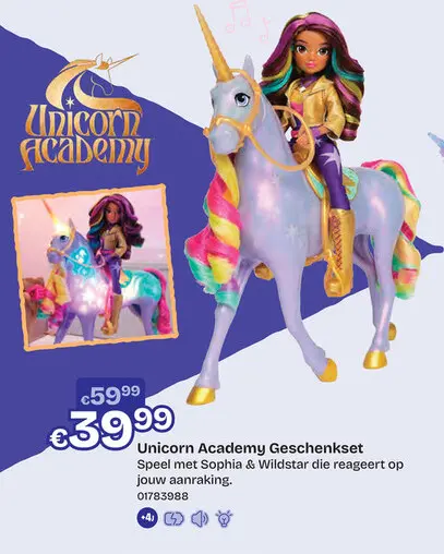 Promotie: Unicorn Academy Geschenkset