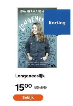 Aanbieding: Longeneeslijk