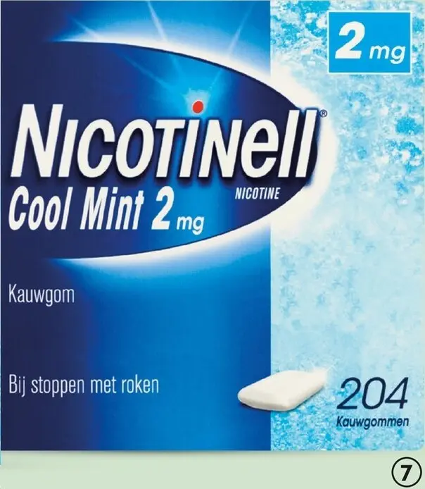 Aanbieding: Coolmint kauwgom 2 mg 204 stuks