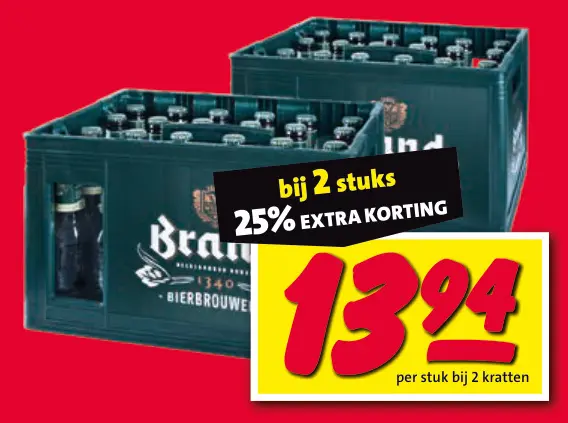 Aanbieding: Brand krat