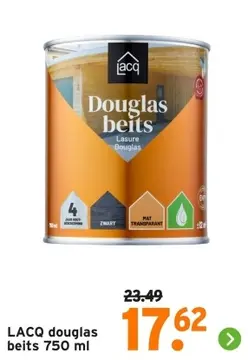 Aanbieding: LACQ douglas beits