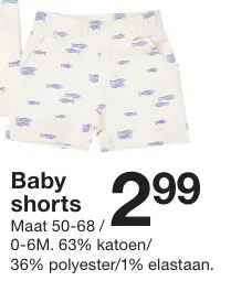Promotie: Baby shorts