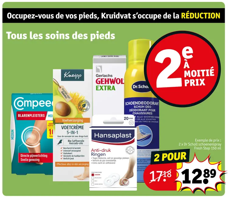 Offre: Tous les soins des pieds