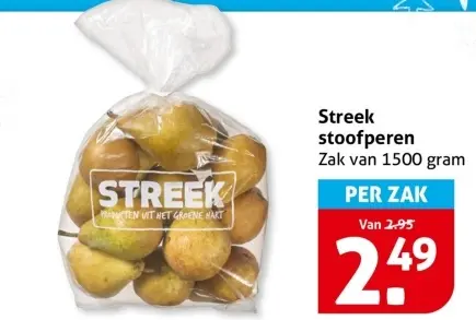 Aanbieding: stoofperen