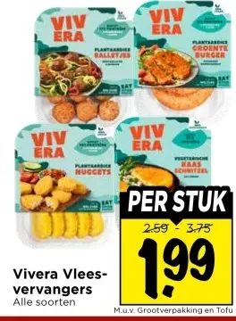 Aanbieding: Vleesvervangers