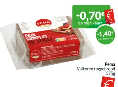 Promotie: Volkoren roggebrood