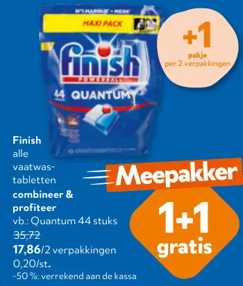Promotie: Vaatwastabletten