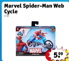 Aanbieding: Marvel Spider-Man Web Cycle