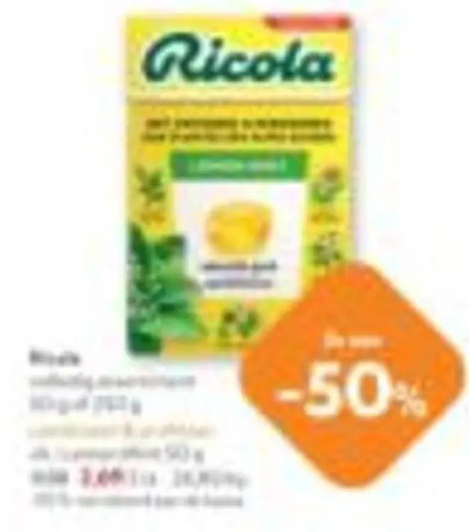 Promotie: Ricola
