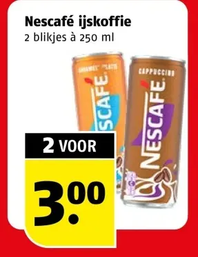 Aanbieding: IJskoffie