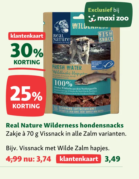 Aanbieding: Wilderness hondensnacks