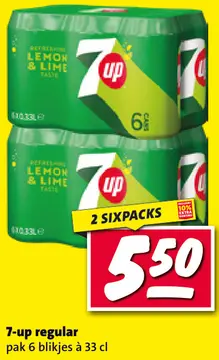 Aanbieding: 7-up regular