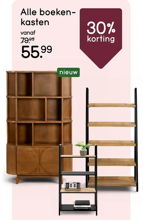 Aanbieding: Alle boekenkasten