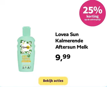 Aanbieding: Lovea Sun Kalmerende Aftersun Melk