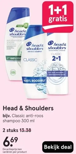 Aanbieding: Head & Shoulders