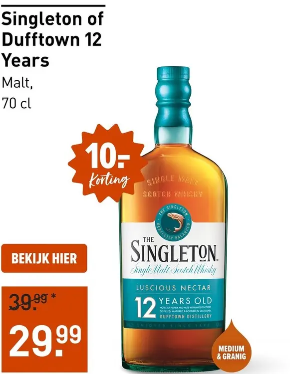 Aanbieding: of Dufftown 12 Years