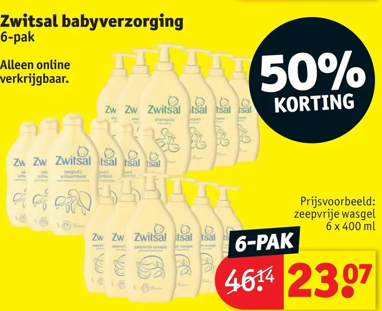 Aanbieding: Babyverzorging 6-pak