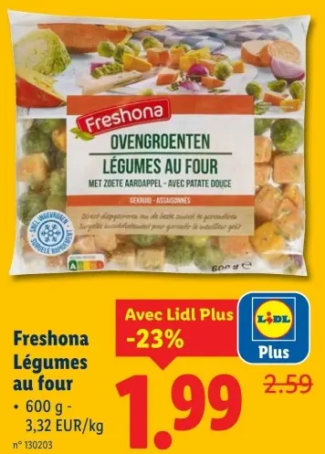 Offre: Légumes au four