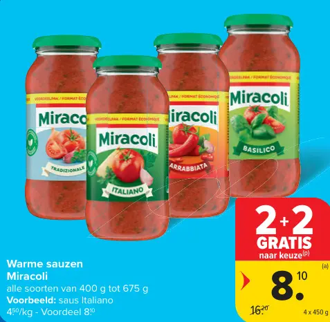 Aanbieding: Warme sauzen