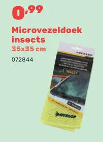 Promotie: Microvezeldoek insects