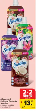Offre: Adoucissant Fraîcheur Parfumée Soupline