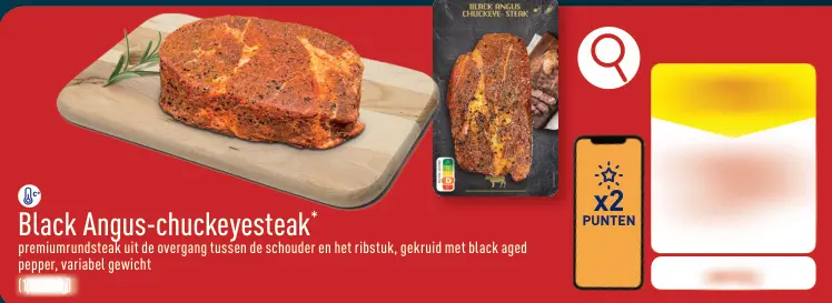 Promotie: Black Angus-chuckeyesteak