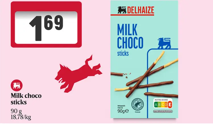 Offre: Milk choco sticks