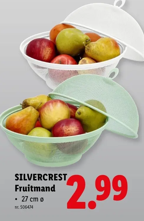 Promotie: Fruitmand