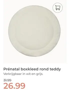Aanbieding: Prénatal boxkleed rond teddy