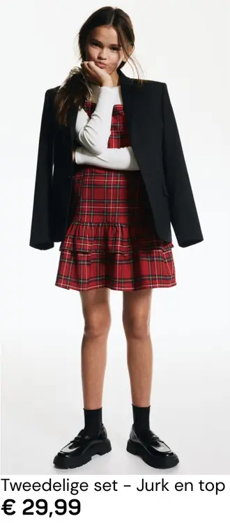 Aanbieding: Tweedelige set - Jurk en top