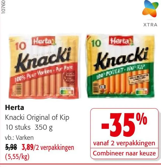 Promotie: Knacki Original of Kip