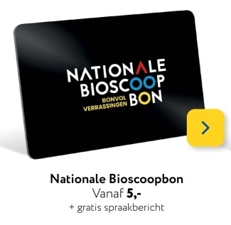 Aanbieding: Nationale Bioscoopbon