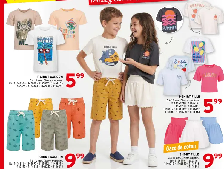 Offre: T-shirt garcon