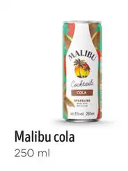 Aanbieding: Malibu cola