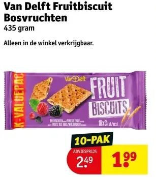 Aanbieding: Fruitbiscuit Bosvruchten