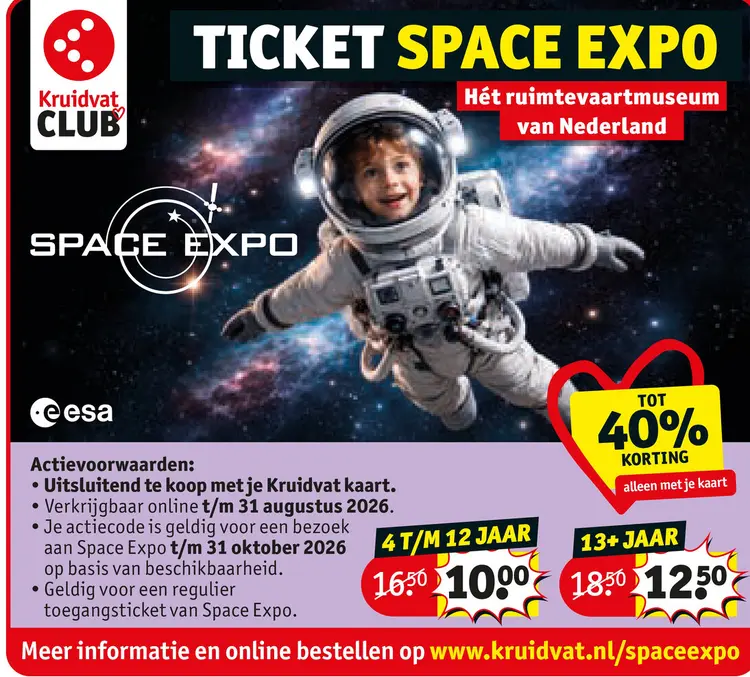 Aanbieding: Ticket space expo