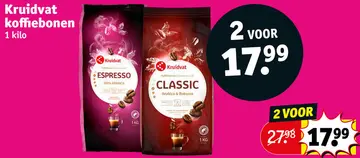 Aanbieding: Koffiebonen