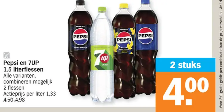 Promotie: Pepsi en 7UP