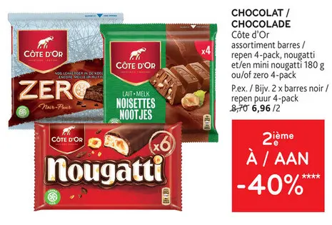 Offre: Chocolat / chocolade