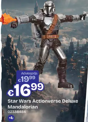Aanbieding: Actionverse Deluxe Mandalorian