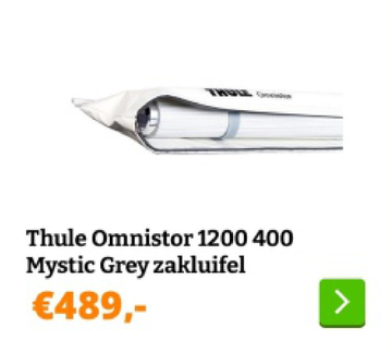 Aanbieding: Thule Omnistor 1200 400 Mystic Grey zakluifel