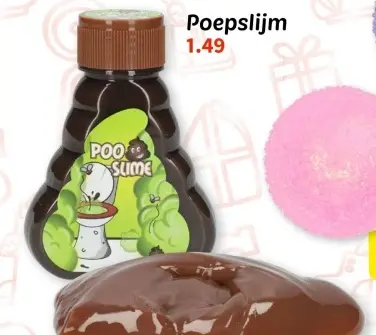 Aanbieding: Poep slijm