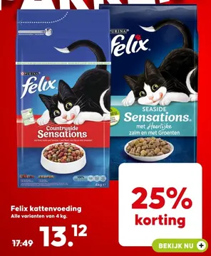 Aanbieding: Felix kattenvoeding Alle varianten