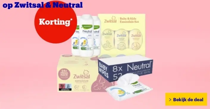 Aanbieding: Baby & Kids Essentials Set, Baby Wipes, Sensitive