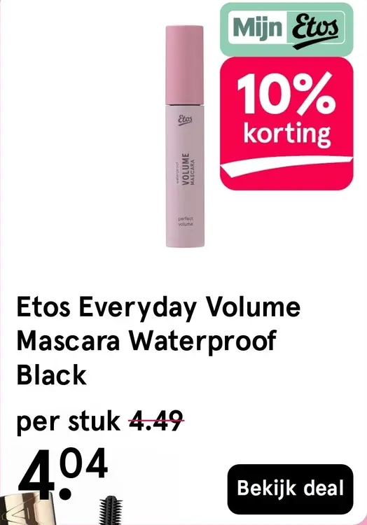 Aanbieding: Everyday Volume Mascara Waterproof Black