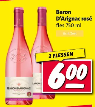 Aanbieding: Baron D'Arignac rosé