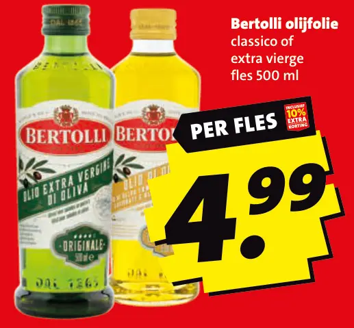 Aanbieding: Olijfolie classico of extra vierge