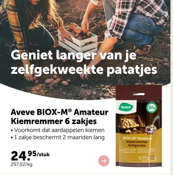 Aanbieding: Aveve BIOX-M® Amateur Kiemremmer