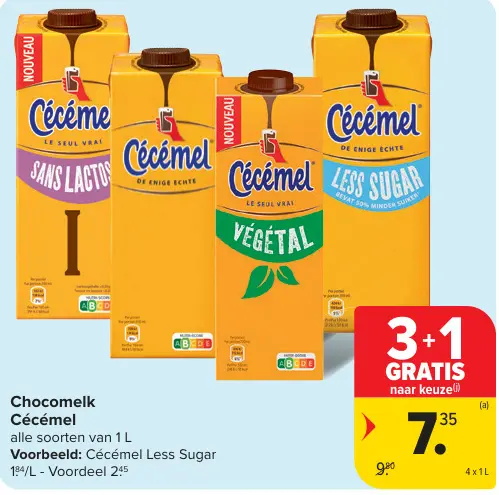Promotie: Chocomelk Cécémel