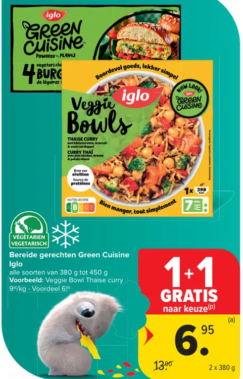 Promotie: Bereide gerechten Green Cuisine